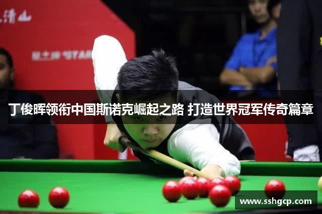 丁俊晖领衔中国斯诺克崛起之路 打造世界冠军传奇篇章